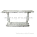 Distressed White Console Table HL291W